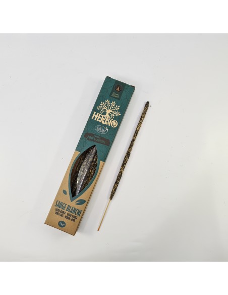Encens Sauge Blanche de chez Herbio, naturel, contrôlé par ECOCERT