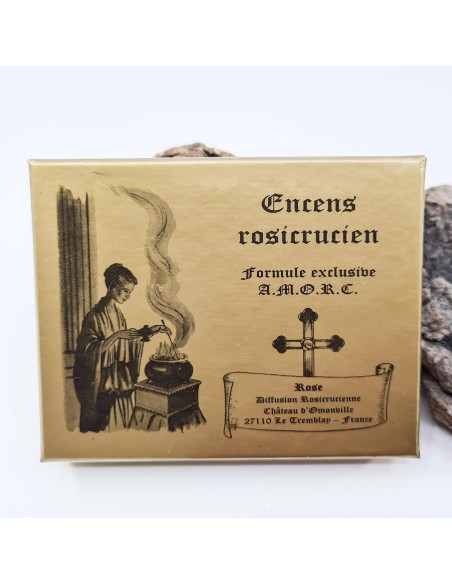 Encens Rosicrucien à la rose – Encens mystique artisanal