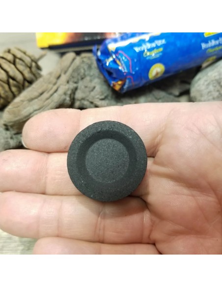 pastille de charbon auto-allumant pour bruler encens résine