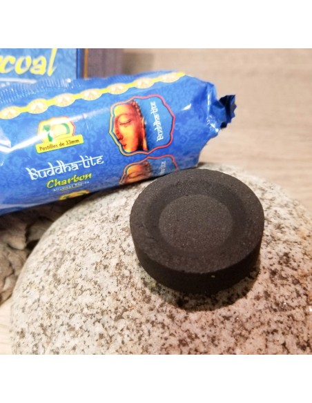 pastille de charbon auto-allumant pour bruler encens résine