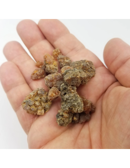 Myrrhe, encens résine naturelle de qualité, origine Yemen-Oman