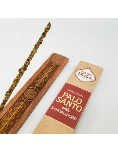 Palo Santo-Bois de Santal, encens naturel de qualité, 8 bâtons roulés à la main, origine Argentine