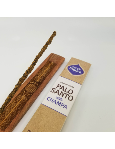 Palo Santo - Champa, encens naturel de qualité, 8 bâtons roulés à la main, origine Argentine