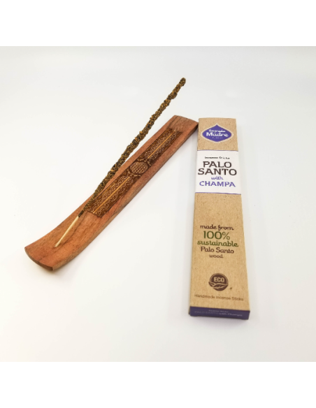 Palo Santo - Champa, encens naturel de qualité, 8 bâtons roulés à la main, origine Argentine