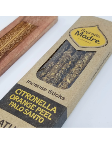 Encens Sagrada Madre à la Citronnelle, Zeste...