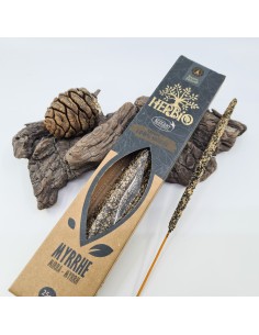 Encens Myrrhe de chez Herbio, naturel, contrôlé par ECOCERT 2